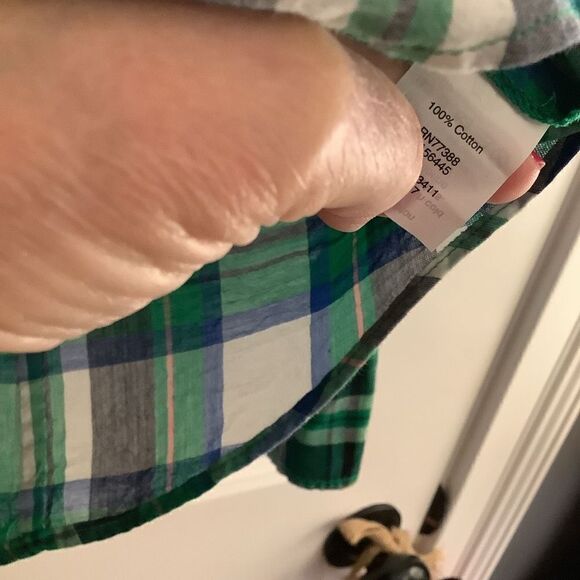 J. Crew Perfect Fit Plaid Button Down 🤩✅🏁 - Picture 3 of 5